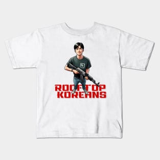 Rooftop Koreans Kids T-Shirt